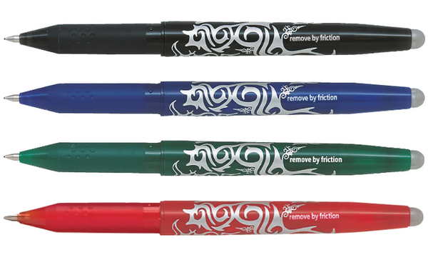 Pilot FriXion Erasable Rollerball Pen Assorted Set of 4