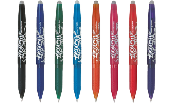 Pilot FriXion Erasable Rollerball Pen Assorted Set of 8