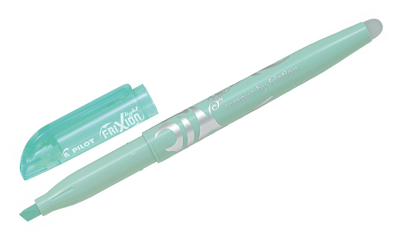 Pilot FriXion Light Soft Pastel Erasable Highlighter Pen Assorted Pack of 3 (Green Orange Violet)