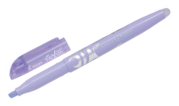 Pilot FriXion Light Soft Pastel Erasable Highlighter Pen Assorted Set of 5