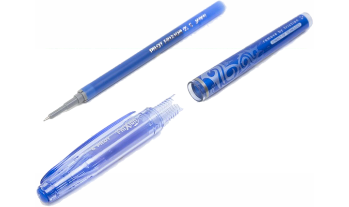 Pilot FriXion Point Erasable Rollerball Pen Assorted Set of 4 (Black Blue Green Red)