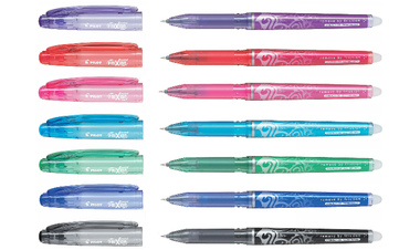 Pilot FriXion Point Erasable Rollerball Pen Assorted Set of 7