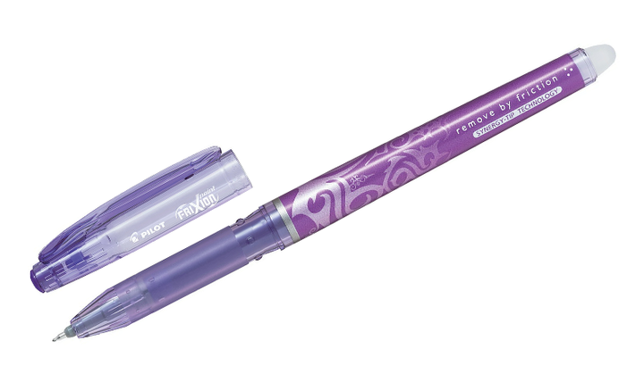 Pilot FriXion Point Erasable Rollerball Pen Assorted Set of 3 (Light Blue Pink Violet)