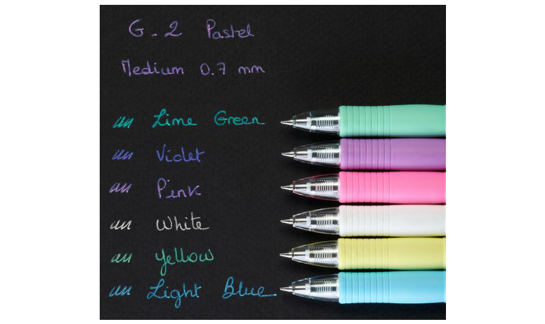 Pilot G2 Pastel Retractable Gel Rollerball Pen