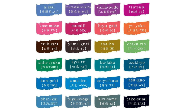 Iroshizuku inks 2025