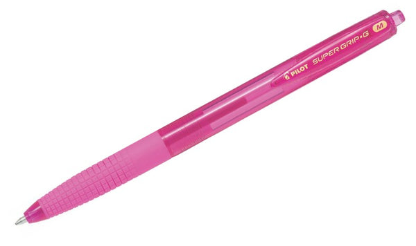 Pilot Super Grip G Retractable Ballpoint Pen Neon
