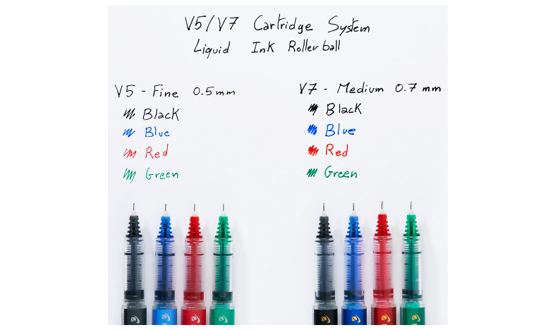 Pilot V7 Hi-Tecpoint Cartridge System Rollerball Pen