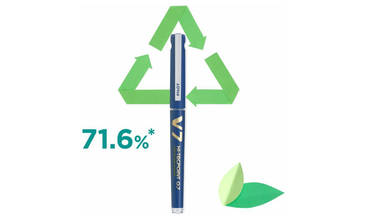 Pilot V7 Hi-Tecpoint Cartridge System Rollerball Pen
