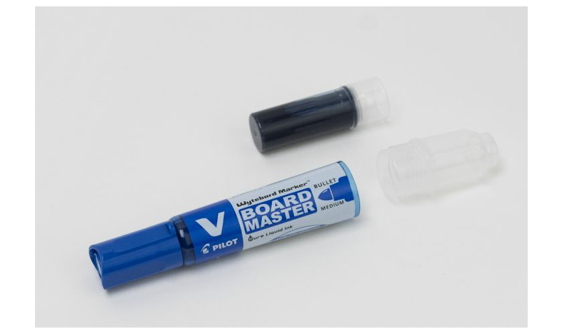 Pilot V Board Master Bullet Tip Whiteboard Marker Wallet of 5