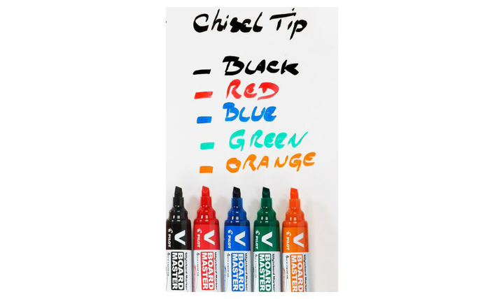 Pilot V Board Master Whiteboard Marker Chisel Tip
