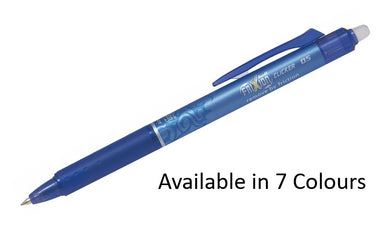 Pilot FriXion Clicker Erasable Rollerball Pen 05 Fine BLRT-FR5