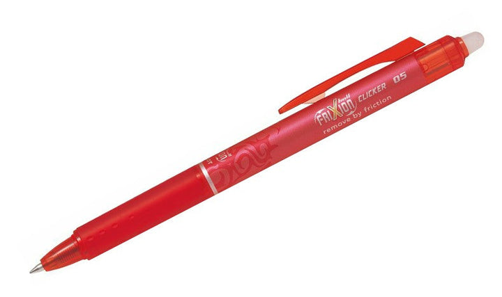 Pilot FriXion Clicker Erasable Rollerball Pen 05 Fine BLRT-FR5 Assorted Set of 4