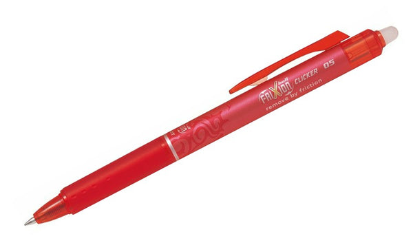 Pilot FriXion Clicker Erasable Rollerball Pen 05 Fine BLRT-FR5