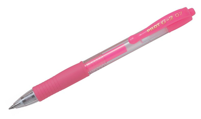 Pilot G2 07 Neon Gel Ink Rollerball Pen