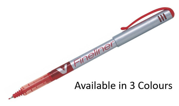 Pilot V Fineliner Marker Pen 1.2mm Fine Tip