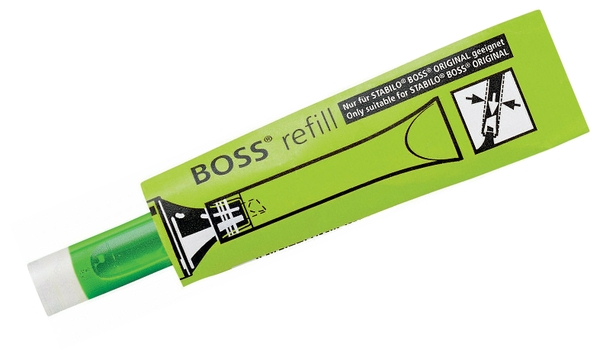 Highlighter - STABILO BOSS ORIGINAL Refills - Assorted Pack Sizes and Colours