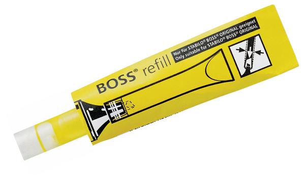 Highlighter - STABILO BOSS ORIGINAL Refills - Assorted Pack Sizes and Colours