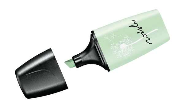 Highlighter - STABILO BOSS MINI Pastellove - Pack of 3 - Turquoise, Blush, Mint Green