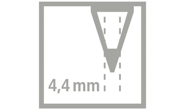 Chalk-Pastel Pencil - STABILO CarbOthello - Wooden Box of 60 - Assorted Colours with Sharpener and Eraser