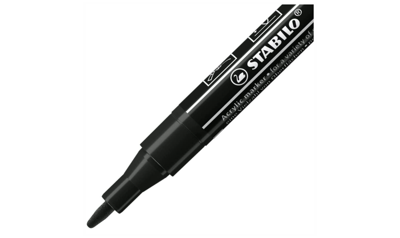 Acrylic Marker - STABILO FREE Acrylic - Starter Kit - Box of 11 - Assorted Colours