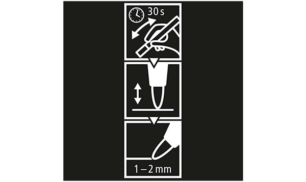 Acrylic Marker - STABILO FREE Acrylic - Mixed Tip Set of 3 - Black