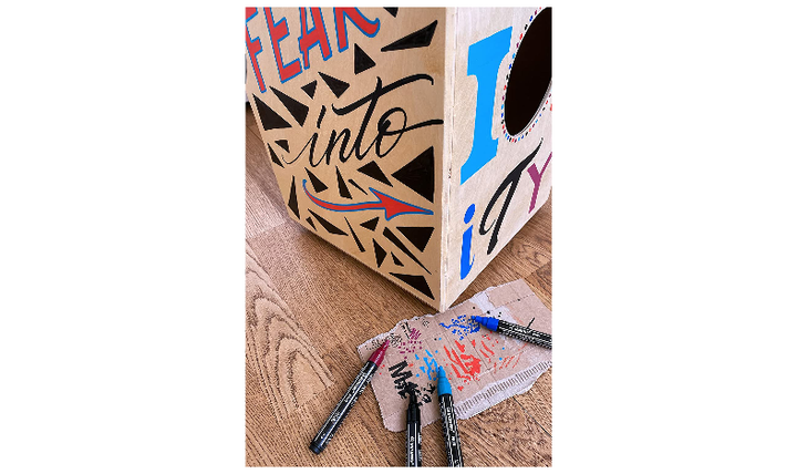 Acrylic Marker - STABILO FREE Acrylic - T300 2-3 mm Bullet Tip Urban - Wallet of 5 - Assorted Colours