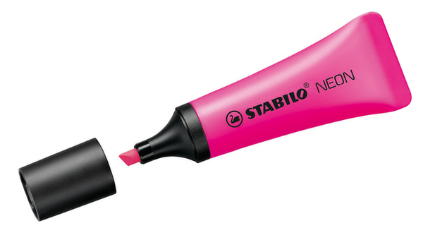 Highlighter - STABILO NEON - Assorted Pack Sizes and Colours