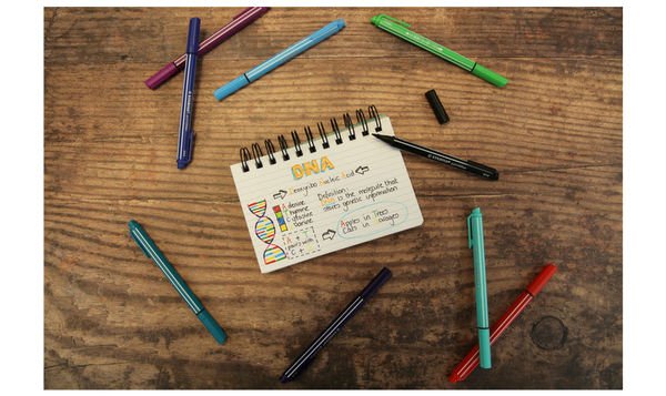 Nylon Tip Writing Pen - STABILO pointMax - Wallet of 4 - Assorted Pastel Colours