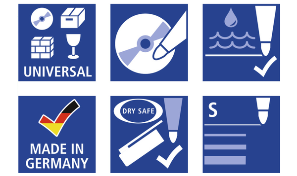 STAEDTLER Lumocolor Marker Pen Permanent Superfine