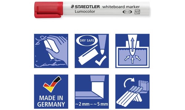 STAEDTLER Lumocolor Whiteboard Marker Chisel Tip