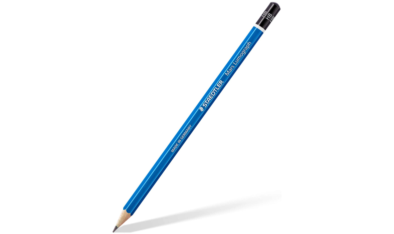 STAEDTLER Mars Lumograph Sketching &amp; Drawing Pencils Tin of 6 Assorted