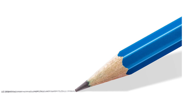 STAEDTLER Mars Lumograph Sketching & Drawing Pencils Tin of 6 Assorted