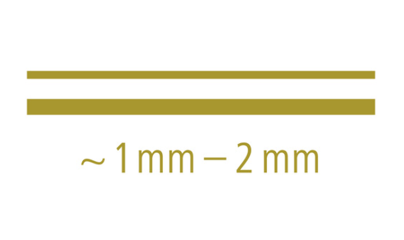 STAEDTLER Metallic Marker Pen Assorted Pack of 2 (Gold &amp; Silver)
