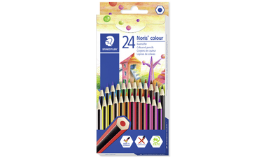 STAEDTLER Noris Colouring Pencil Set of 24 (Double Stacked)