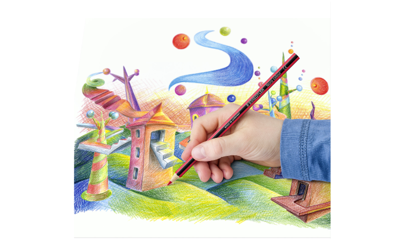STAEDTLER Noris Colouring Pencil Set of 24 (Double Stacked)