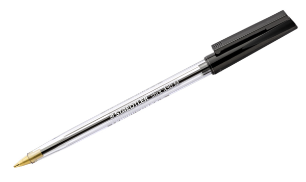 STAEDTLER Stick 430 Ballpoint Pen Medium Set of 6 Black
