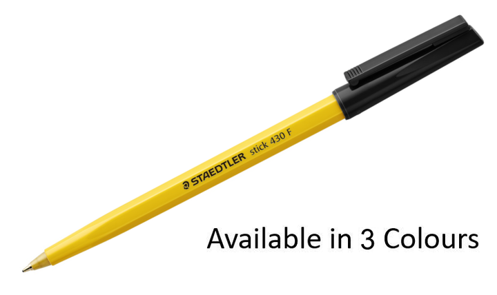 STAEDTLER Stick 430 Ballpoint Pen Fine