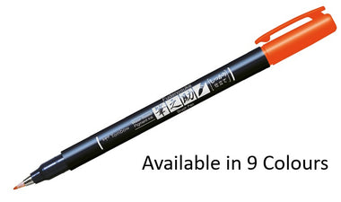 Tombow Fudenosuke Colour Brush Pen