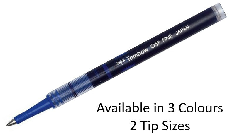 Tombow Scatola di 12 ricariche per portamine 2H bianco/blu Tombow Scatola di 12 ricariche per portamine 2H bianco/blu