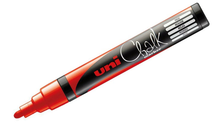 Uni Chalk Marker Pen PWE-5M Bullet Tip