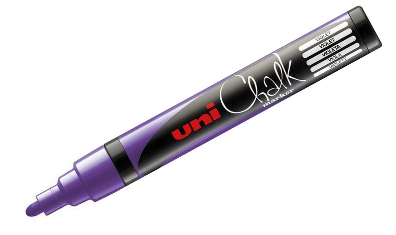 Uni Chalk Marker Pen PWE-5M Bullet Tip