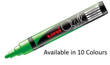 Uni Chalk Marker Pen PWE-5M Bullet Tip
