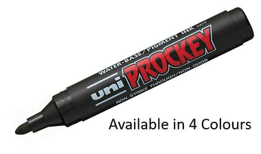 Uni Prockey Permanent Marker Pen PM-122 Medium Bullet Tip