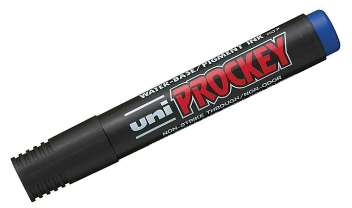 Uni Prockey Permanent Marker Pen PM-122 Medium Bullet Tip