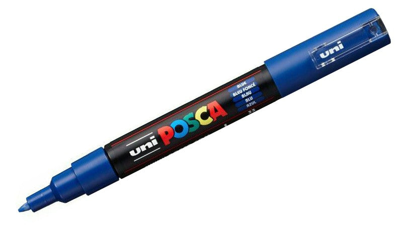 Uni Posca Extra Fine Marker, Blue (PC1M.33)