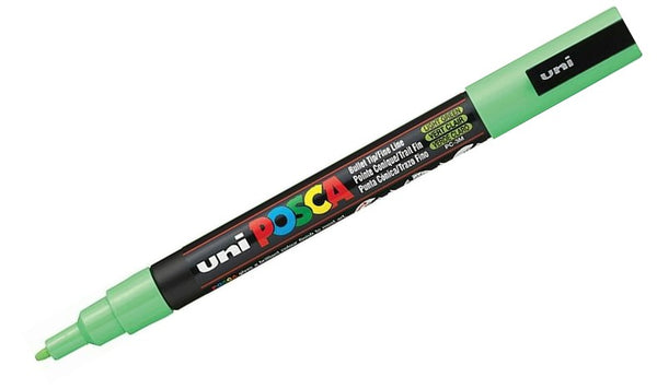 UNI-BALL Posca Marker 0,9-1,3mm PC3M L.GREEN vert clair - Ecomedia AG