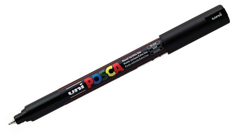 Posca PC-1MR Ultra-Fine Black Paint Marker