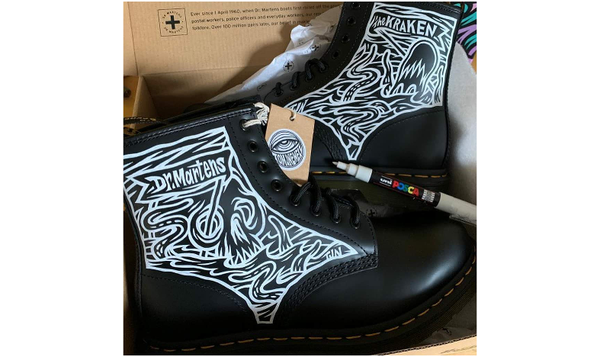 Uni POSCA Marker Pen PC-3M Fine Set of 4 Monotones