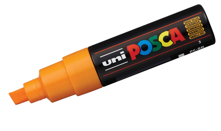 POSCA PC‑8K Broad Chisel Paint Marker (8mm)