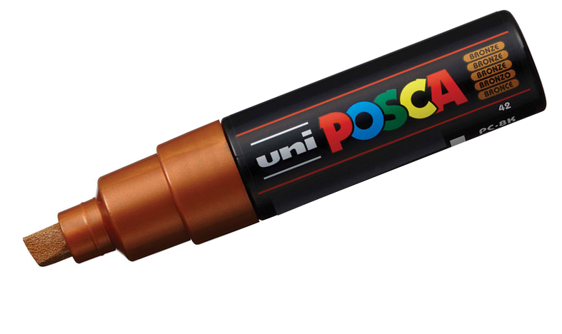 POSCA PC‑8K Broad Chisel Paint Marker (8mm)